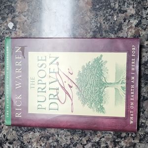 The Purpose Drive Life by Rick Warren new hardcover